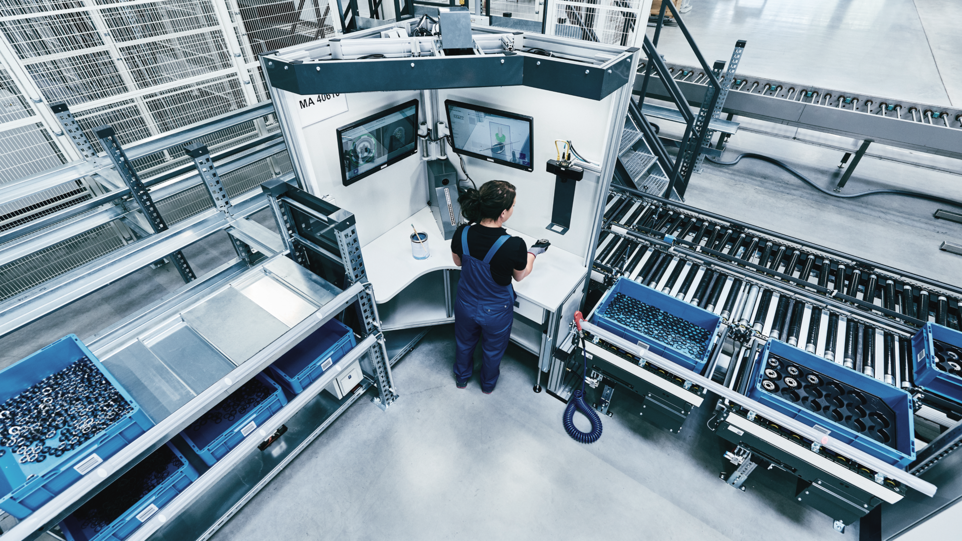 ivii Lösung integriert in Produktion und Fertigung